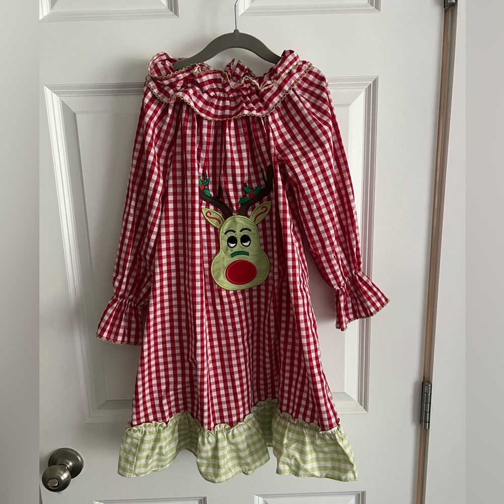 La ze Mar girls Christmas Dress
